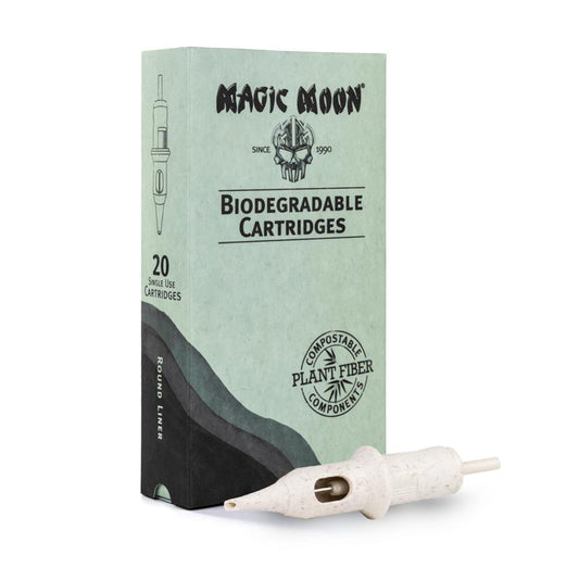 Biodegradable Cartridges - Round Liner - Long & Medium Taper